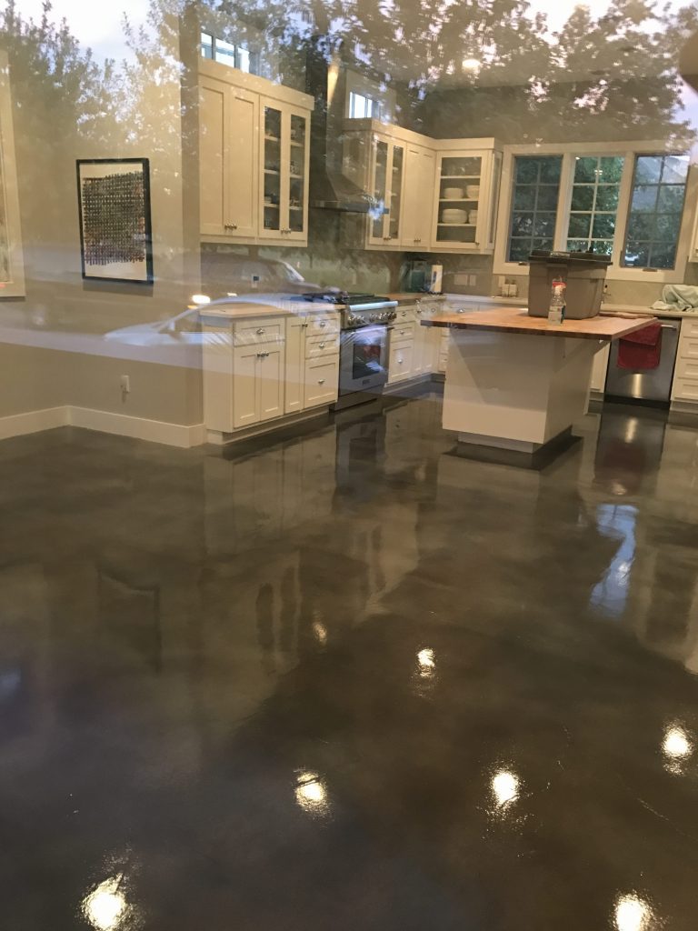 stained concrete in austin