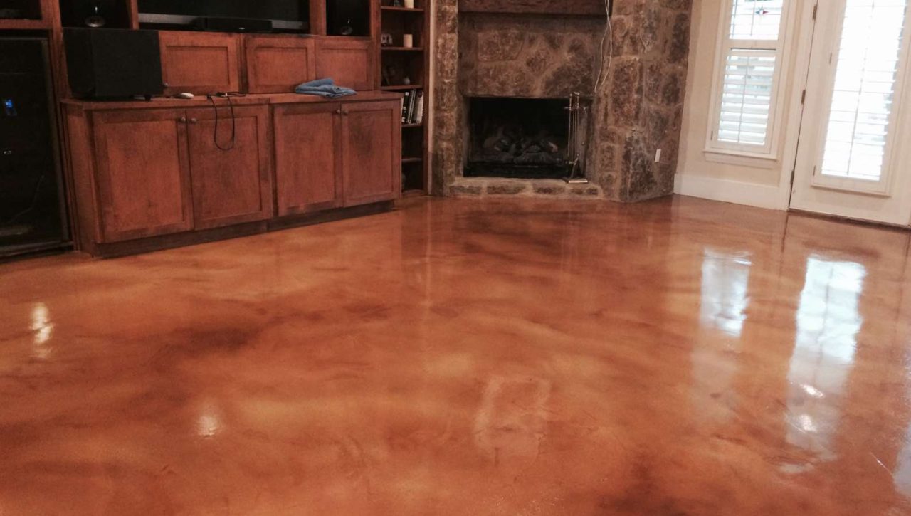 beautiful concrete floors austin
